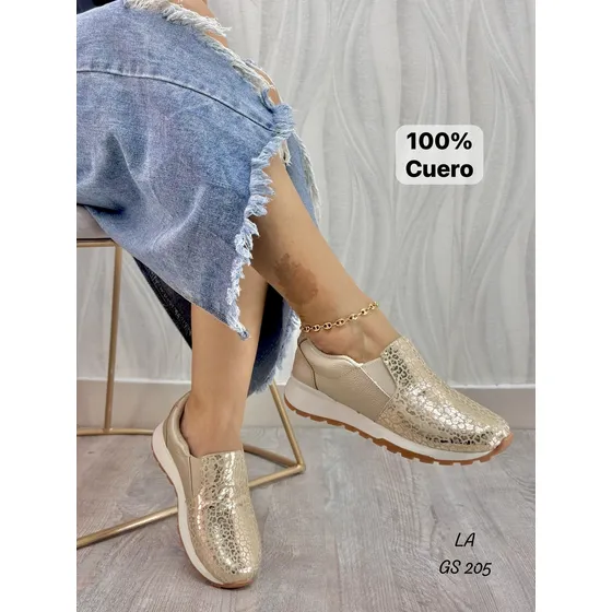 Zapatos De Damas Casuales Cuero Nueva Coleccion