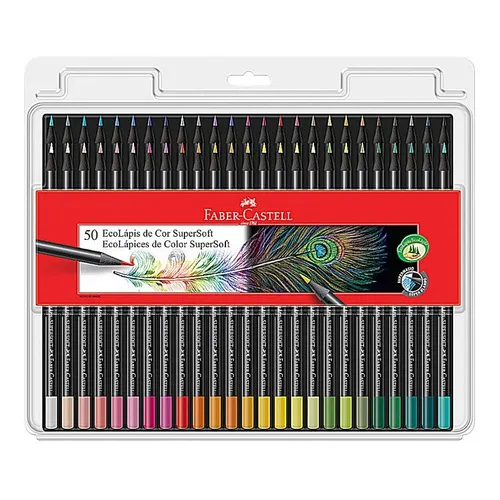Lapices de Colores Profesionales Faber-Castell Supersoft X50