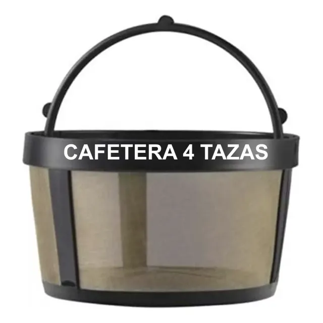 Filtro Permanent Cafetera Oster Hamilton Beach Silex 4 Tazas