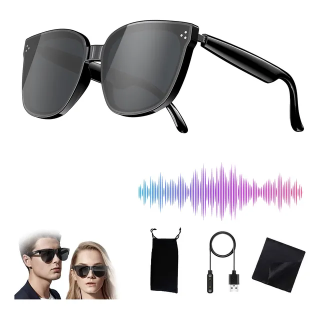 Ai Inteligente Traductor Gafas De Sol Bluetooth Auriculares