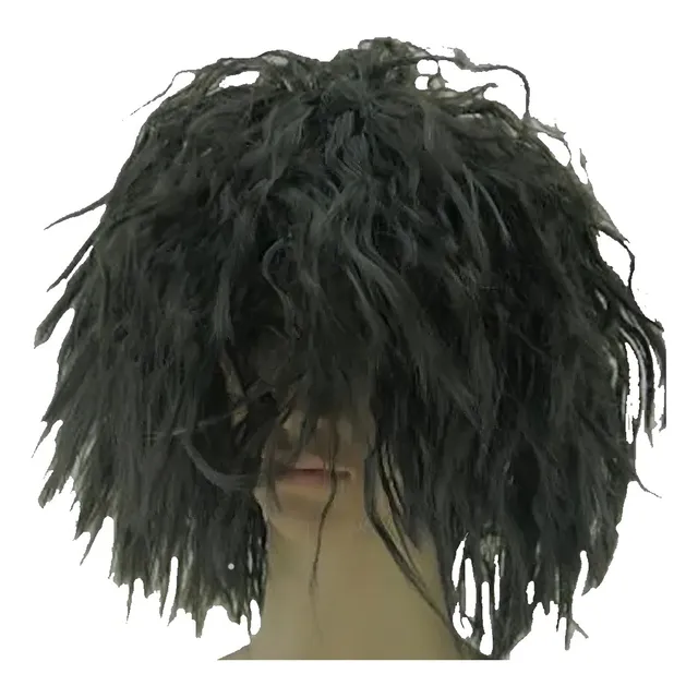 Peluca de mendigo, negra
