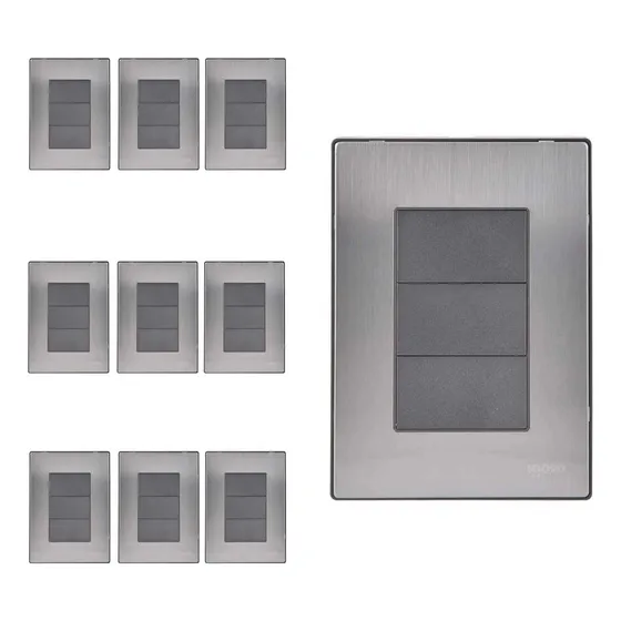 Placa Armada Inoxidable Ciega Oxford Igoto Inox2015 10