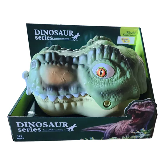 Dinosaurio Zippy Toys 26 Cm Coleccionable Con Acc.