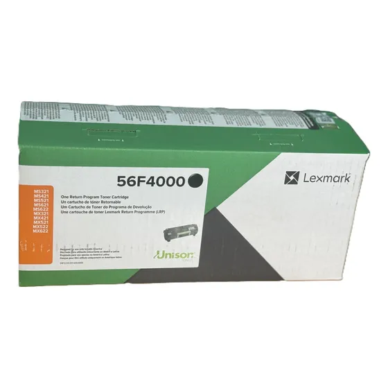 Lexmark 56F40000 Cartucho De Tóner color negro