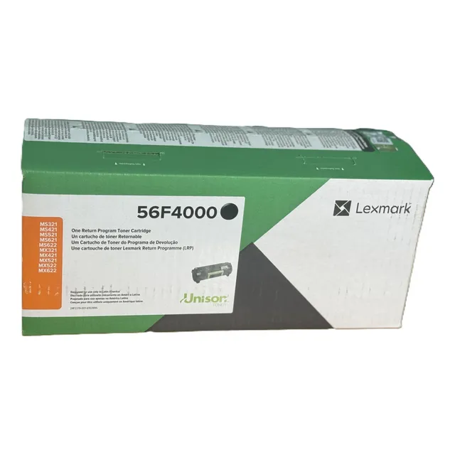 Lexmark 56F40000 Cartucho De Tóner color negro