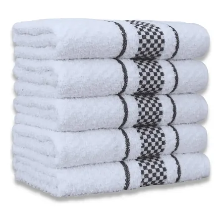 Kit 10 Pano De Prato Atoalhado Jacquard Copa Premium
