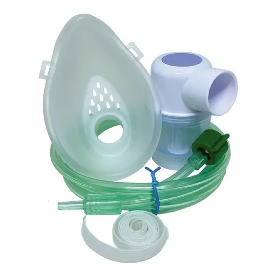 Kit Micronebulizador Máscara Adulto Para Inalação