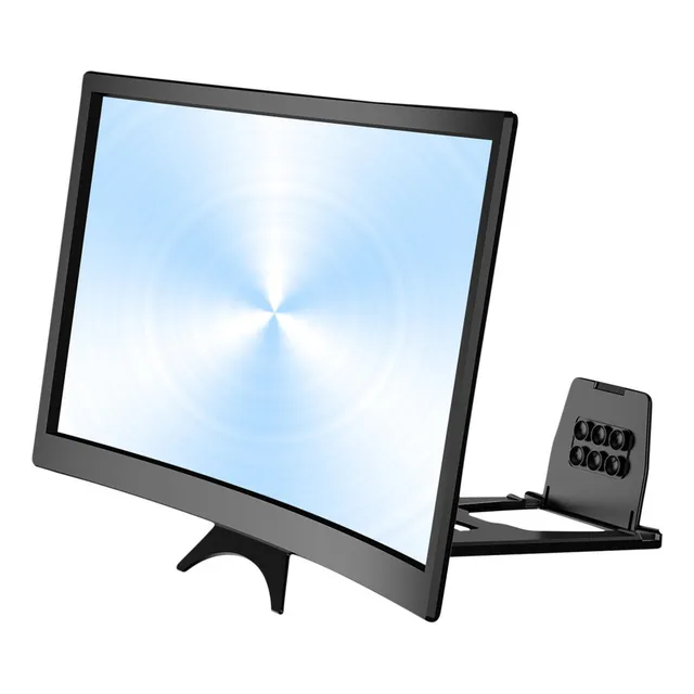 Ampliador De Pantalla De Teléfono, Lupa De Pantalla Curva