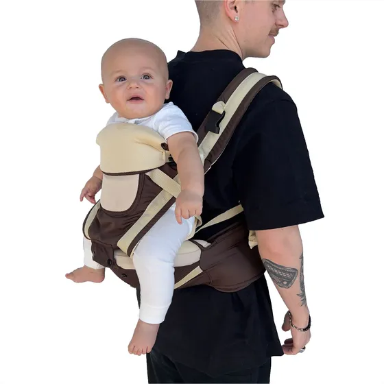 Canguru Seguro Com Apoio Fácil De Usar Confortável Para Bebê