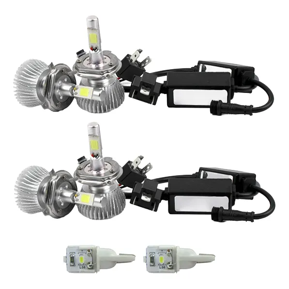 Kit Lâmpada Led Lancer 2012 À 2016 Baixo Milha Lâmpada Pingo