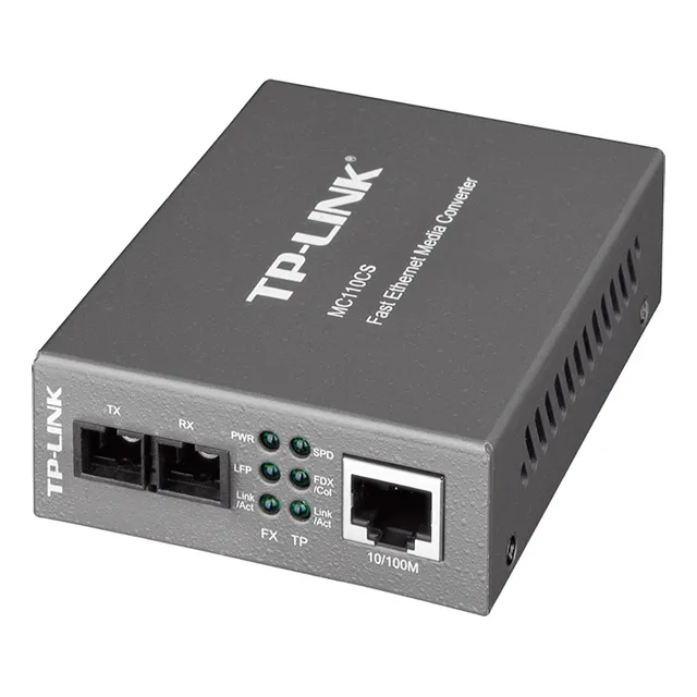Convertidor Rápido De Medios Ethernet Mc110cs