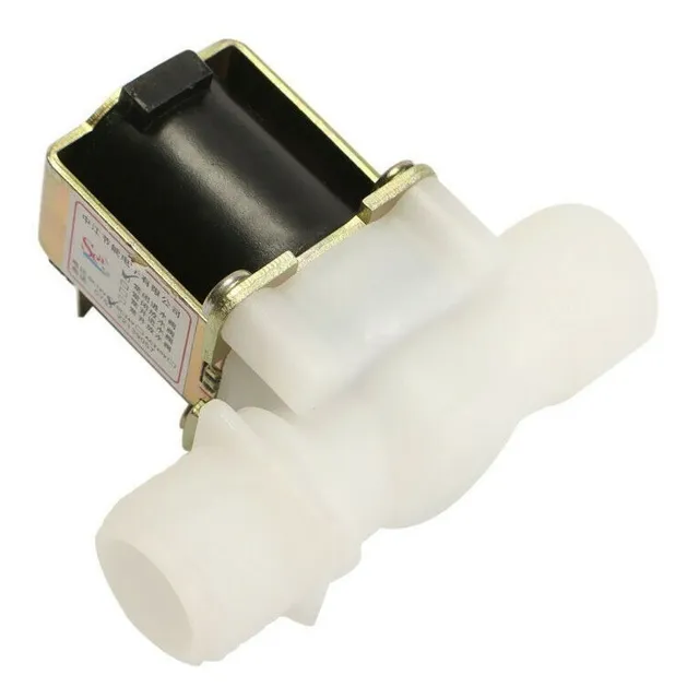 Valvula Solenoide De 1  12 Vdc Para Medidor Flujo Agua 