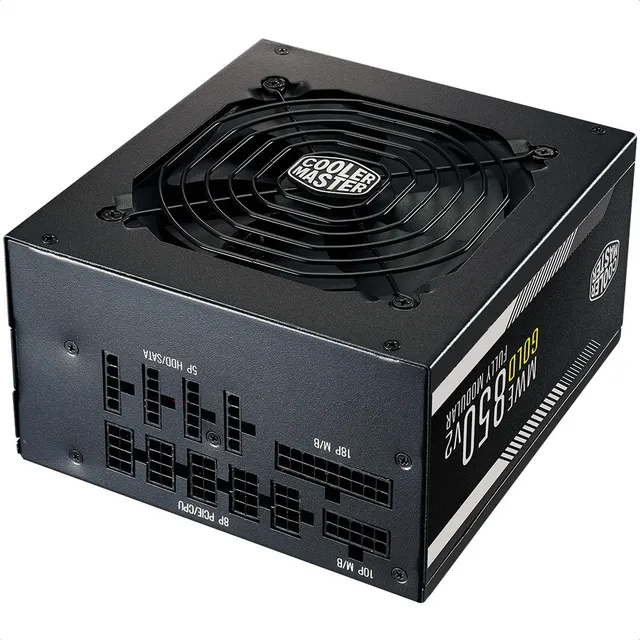 Fuente Poder Cooler Master Mwe Gold 850 V2 80 Plus Modular