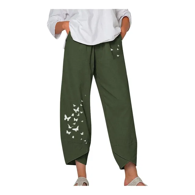 Kingspinner Pantalon Capri Para Dama Talla Grande Haren