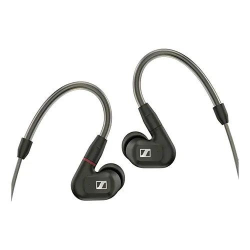 Fones de ouvido pretos com fio Sennheiser Ie 200 | Parcelamento