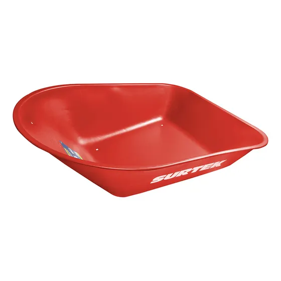 Concha P Carretilla Herraje Tipo Americano 6 Ft3 Roja Surtek
