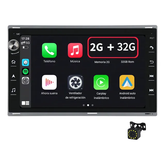 Estéreo Vw Jetta Clasico 2008-2015 Jetta A4 Carplay Wreless