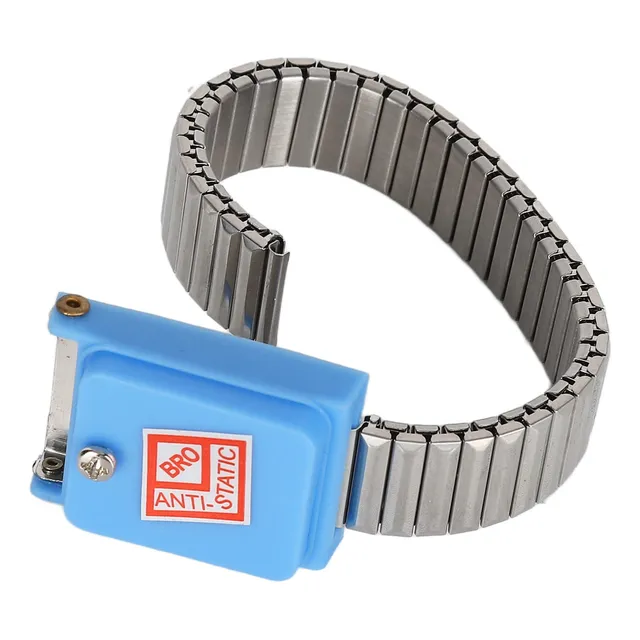 Pulsera Inalambrica Esd Flexibl Estatica Para Taller Fabrica