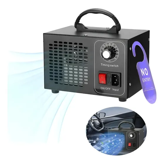 Purificador De Aire Eléctrico Portátil Generador Ozono Desod