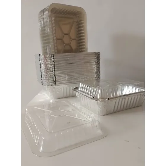 Envases De Aluminio 747 500 Unds C/tapa Plastico (molanca)