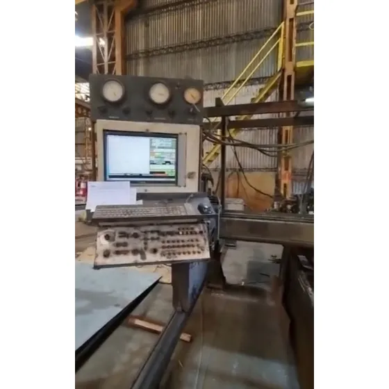 Pantógrafo Cnc Koike 3 Estaciones Plasma/oxicorte Envíos