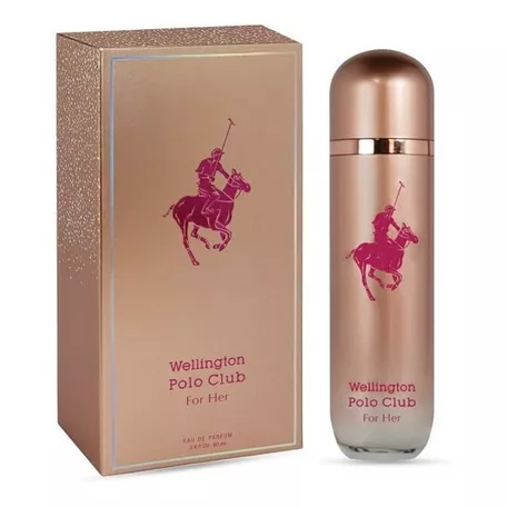 Perfume Mujer Wellington Polo Club Femenino Rosa Edp 90 Ml