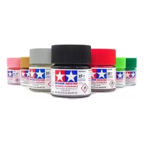 Tamiya Pintura Xf1 A Xf28 Color 10 Ml Maquetas 1pcs