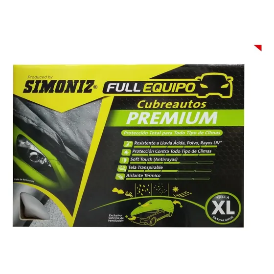 Cubreauto Pijama Premium Carpa Carro Impermeable Talla Xl