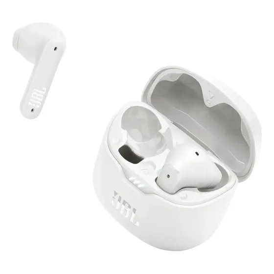 Audífonos Inalámbricos Jbl Tune Flex Bluetooth, Blanco. Color Blanco Luz Blanco | Cuotas sin interés