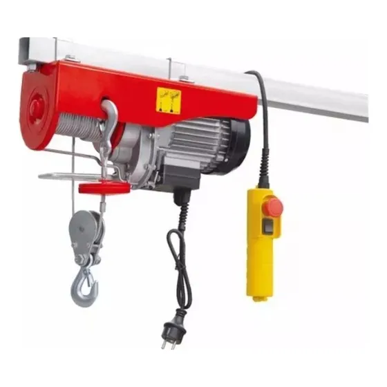 Winche Polipasto Eléctrico 400-800 Kg Doble Tracción Nuevo