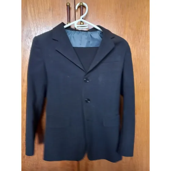 Traje Niño Rh Color Negro/ Bodas, Primera Comunion