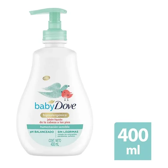 Jabón Dove Baby Liquido 400 Ml