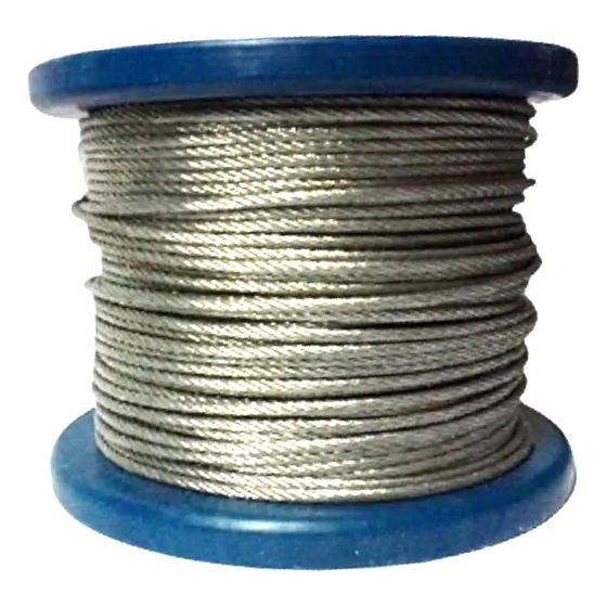 Cable De Acero Galvanizado 3mm, 6x7+1  Rollo X 100mts Connor