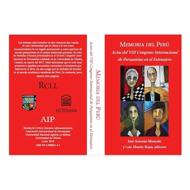 Memorias Del Perú Peruanistas En Extranjero - José  Mazotti 