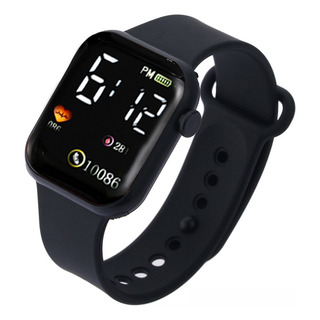 Negro - Reloj Digital Led De Moda 2022 Negro - Reloj Digital Led De Moda 2022