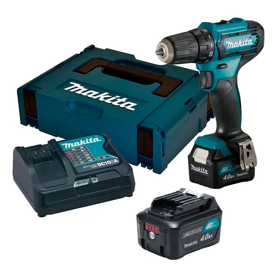 Makita Taladro Atornillador 3/8 12v Bl Cxt 2 X 4.0 Ah Color Turquesa Frecuencia Hz