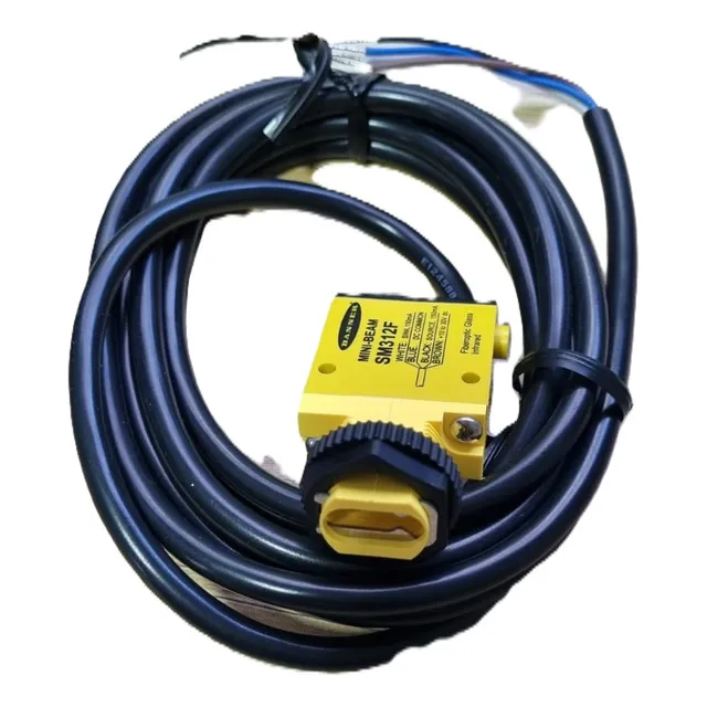 Sm312f Banner Mini-beam Glass Fiber Optic Sensor Pnp/npn