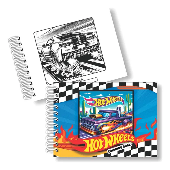 Livro De Colorir A5 (90g) Estilo Boobie Goods (+ 100 Temas)