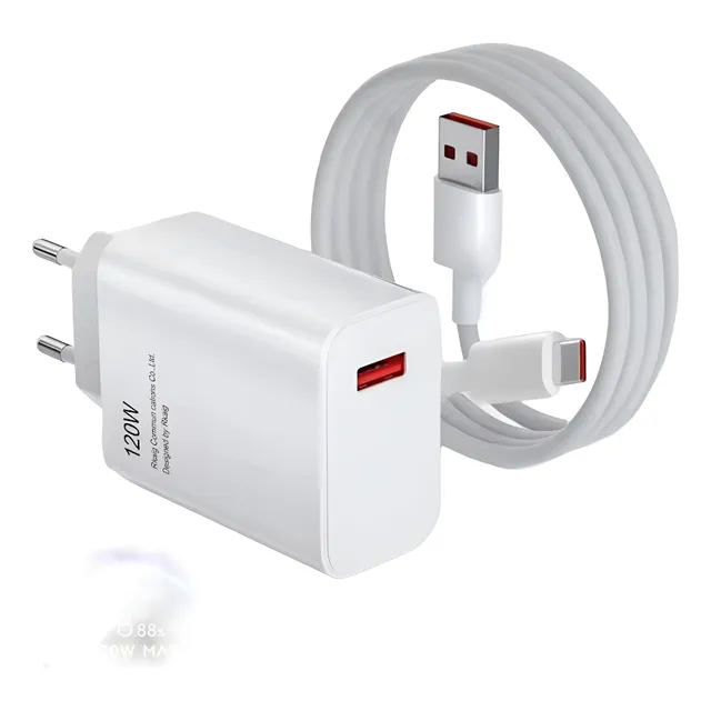 Cargador Xiaomi 120w Original Carga Rápida-super Carga Mi