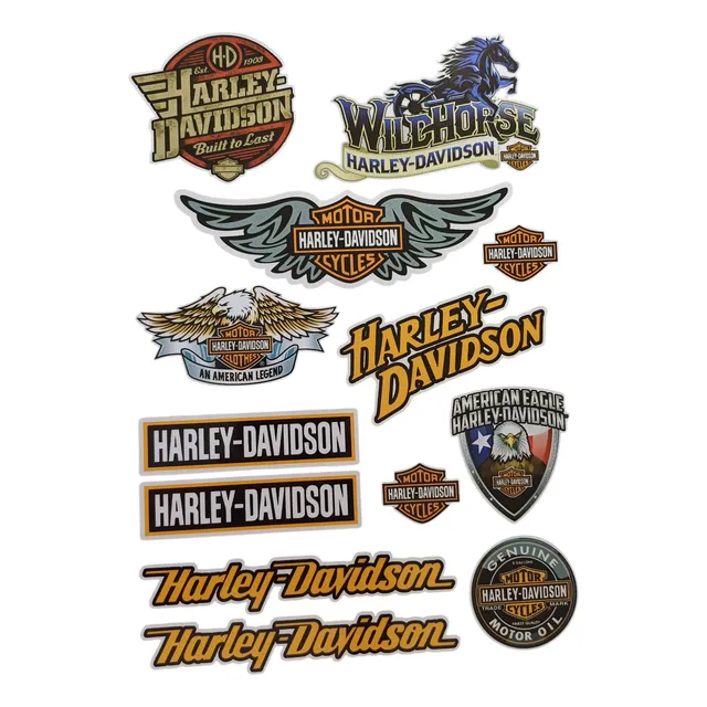 Stiker O Calcomanía Harley-davidson  Moto