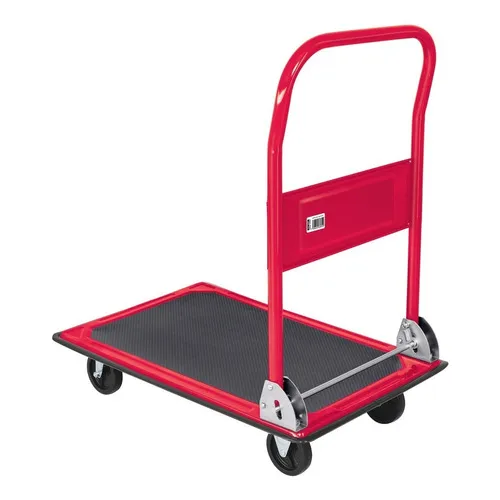 Carro Carga Plataforma Acero 4 Ruedas Plegable 150kgs Pretul
