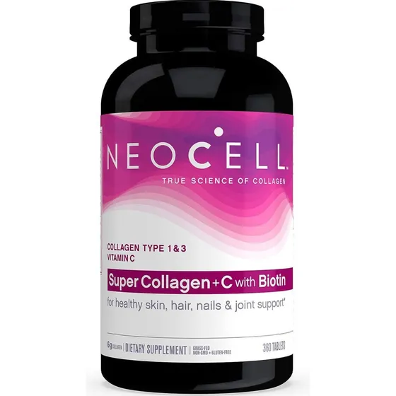 Colágeno Neocell Tipo I & Iii + Vitamina C - 360 Tab 