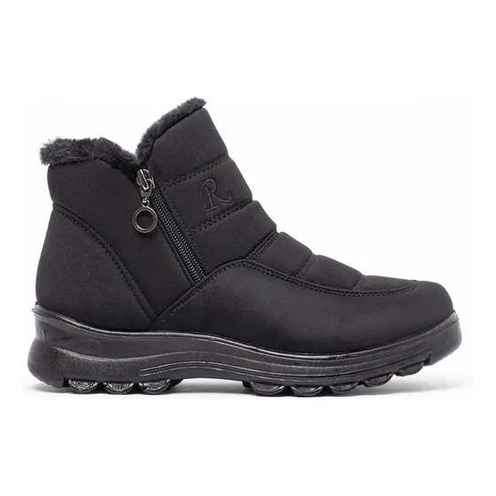 Botin De Nieve A Tobilla Mujer Plataforma Resistente Weide