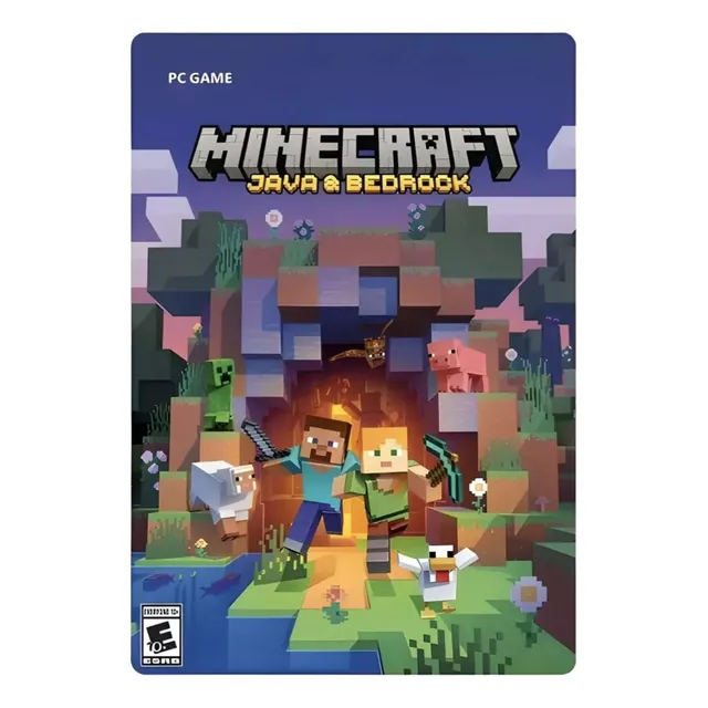 Minecraft: Java & Bedrock Edition Microsoft Pc Digital