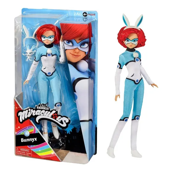 Miraculous - Héroes Muñeca Fashion Bunnyx - Que Regalo!