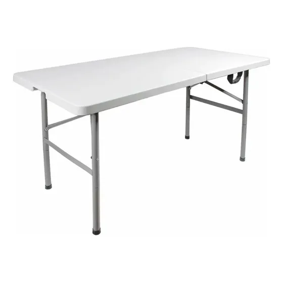 Mesa Portátil Plegable 1.22m Altura Tipo Portafolio