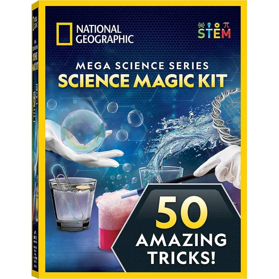 Kit De Ciencia Y Magia Para Niños Con 50 Experimentos Únicos