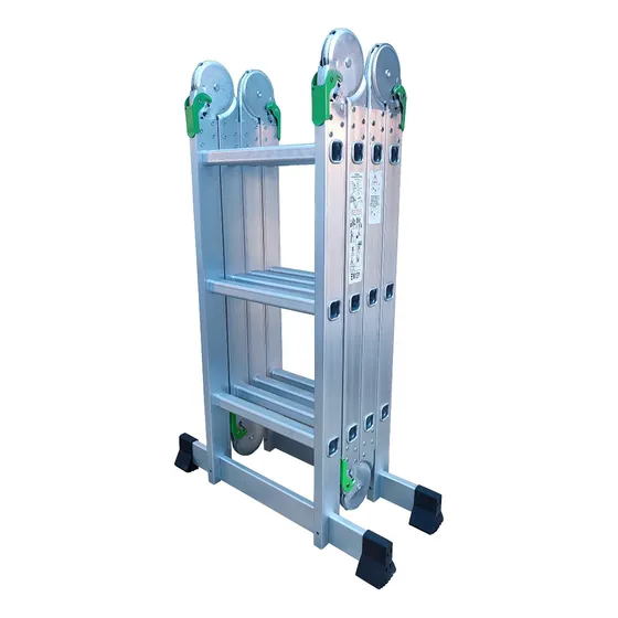 Escalera Multifuncional De 12 Pasos Reforzada 4x3 