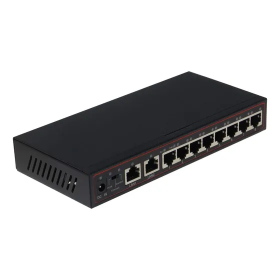 Sedna Pack: Switch Poe 10 Puertos 10/100mbps Para Escritorio