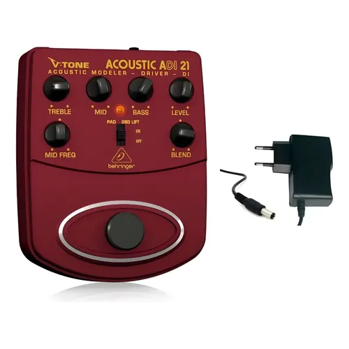 Lr Baggs Para Acoustic Di - Pré Amp, Direct Box E 5 Band Eq